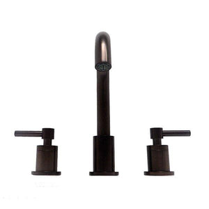 Bellaterra Home Bathroom Faucets Oil Rubbed Bronze $184.00 Bellaterra Home Faenza Double Handle Brush Widespread Bathroom Faucet with Drain Assembly