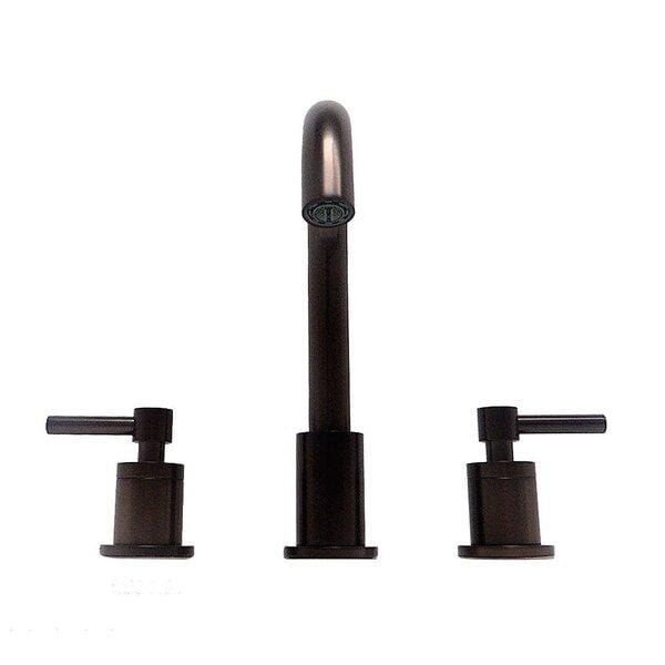 Bellaterra Home Bathroom Faucets Oil Rubbed Bronze $184.00 Bellaterra Home Faenza Double Handle Brush Widespread Bathroom Faucet with Drain Assembly