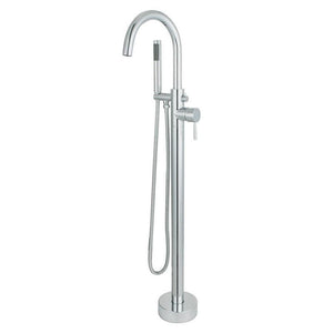 Bellaterra Home Bathroom Faucets Polished Chrome $406.00 Bellaterra Home Single-Handle Floor-Mount Freestanding Tub Faucet with Hand Shower