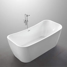 Load image into Gallery viewer, Bellaterra Home Bathtub BellaTerra Home Arles 67 inch Freestanding Bathtub in White
