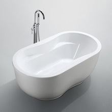 Load image into Gallery viewer, Bellaterra Home Bathtub BellaTerra Home Brescia 65 inch Freestanding Bathtub in Glossy White