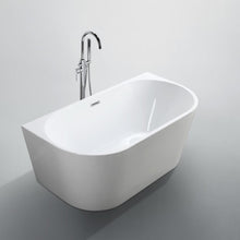 Load image into Gallery viewer, Bellaterra Home Bathtub BellaTerra Home Calabria 59 inch Freestanding Bathtub in Glossy White