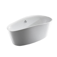 Load image into Gallery viewer, Bellaterra Home Bathtub BellaTerra Home Grasse 67 inch Freestanding Bathtub in White