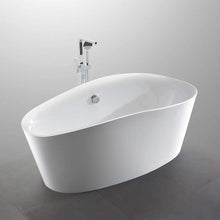 Load image into Gallery viewer, Bellaterra Home Bathtub BellaTerra Home Grasse 67 inch Freestanding Bathtub in White