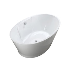 Load image into Gallery viewer, Bellaterra Home Bathtub BellaTerra Home Lecce 67 inch Freestanding Bathtub in Glossy White