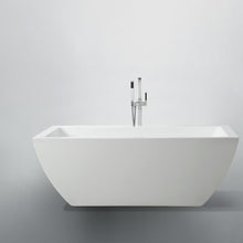 Load image into Gallery viewer, Bellaterra Home Bathtub BellaTerra Home Livorno 59 inch Freestanding Bathtub in Glossy White