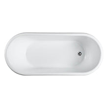 Load image into Gallery viewer, Bellaterra Home Bathtub BellaTerra Home Padua 63 inch Freestanding Bathtub in Glossy White