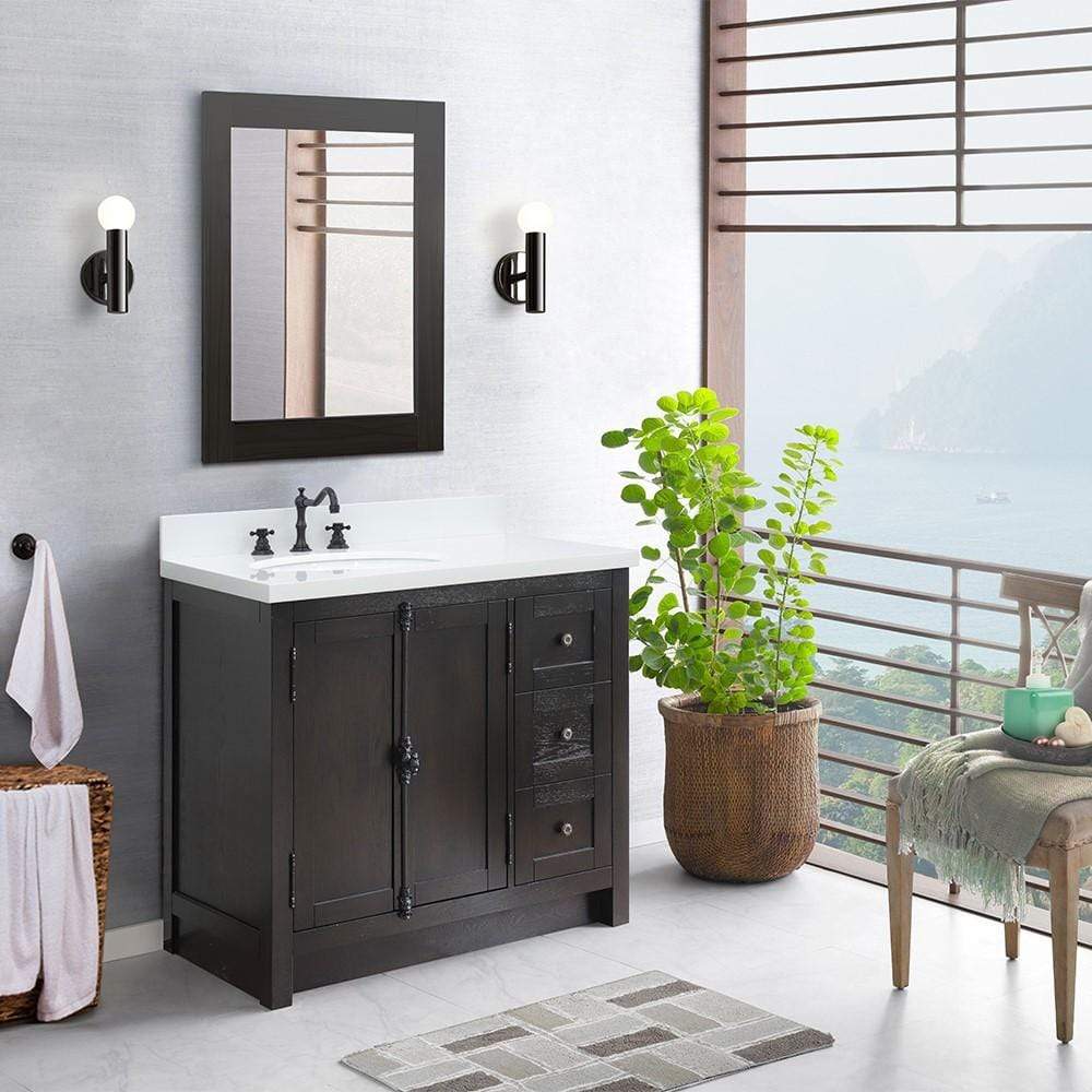 Bellaterra Home Vanity BellaTerra 37