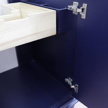 Load image into Gallery viewer, Bellaterra Home Vanity BellaTerra 400800-25-BU-GYO 25&quot; Single vanity in Blue finish with Gray granite and oval sink