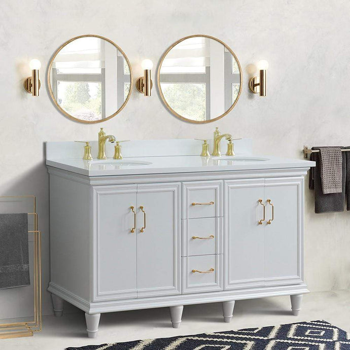 Bellaterra Home Vanity BellaTerra 400800-61D-WH-WEO 61