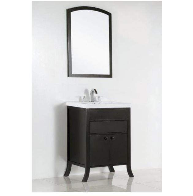 Bellaterra Home Vanity BellaTerra Home 24 in. Single sink vanity 500823B-24