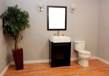 Load image into Gallery viewer, Bellaterra Home Vanity BellaTerra Home 24 in. Single Sink Vanity 804375A-24-BL