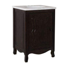 Load image into Gallery viewer, Bellaterra Home Vanity BellaTerra Home 24 in Single Sink Vanity-Manufactured Wood-Sable Walnut 9010-24-SW-JW