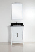 Load image into Gallery viewer, Bellaterra Home Vanity BellaTerra Home 24 in. Single sink vanity with Black Galaxy Top 500701-24-BG