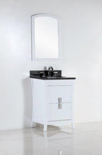 Load image into Gallery viewer, Bellaterra Home Vanity BellaTerra Home 24 in. Single sink vanity with Black Galaxy Top 500701-24-BG