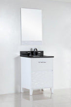 Load image into Gallery viewer, Bellaterra Home Vanity BellaTerra Home 24 in. Single sink vanity with White Carrara Top 500709-24-WC