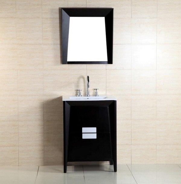 Bellaterra Home Vanity BellaTerra Home 24-inch Single sink vanity 500410-ES-WH-24