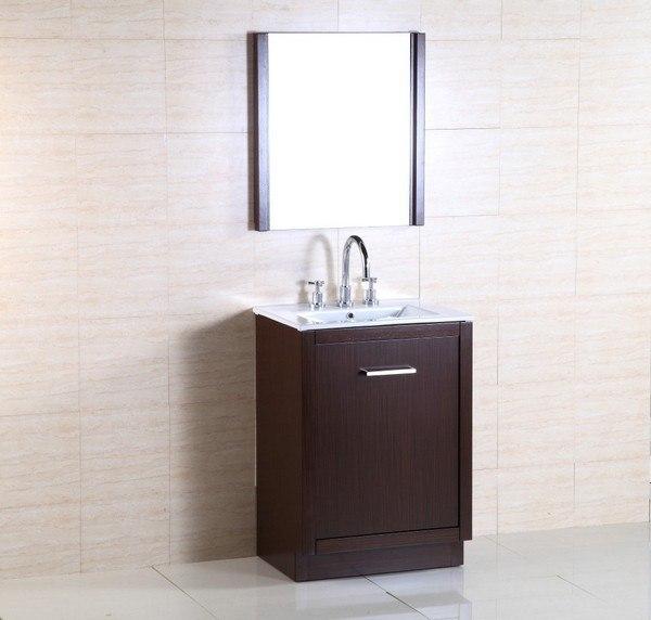 Bellaterra Home Vanity BellaTerra Home 24-inch Single Sink Vanity 502001A-24
