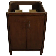 Load image into Gallery viewer, Bellaterra Home Vanity BellaTerra Home 24&quot; Single sink vanity in Walnut finish - cabinet only 400901-24-WA