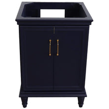 Load image into Gallery viewer, Bellaterra Home Vanity BellaTerra Home 24&quot; Single vanity in Blue finish- cabinet only 400800-24-BU