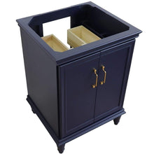 Load image into Gallery viewer, Bellaterra Home Vanity BellaTerra Home 24&quot; Single vanity in Blue finish- cabinet only 400800-24-BU