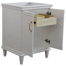 Load image into Gallery viewer, Bellaterra Home Vanity BellaTerra Home 24&quot; Single vanity in White finish- cabinet only 400800-24-WH