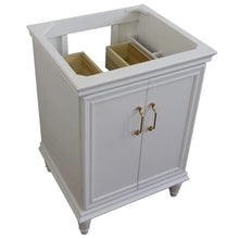 Load image into Gallery viewer, Bellaterra Home Vanity BellaTerra Home 24&quot; Single vanity in White finish- cabinet only 400800-24-WH