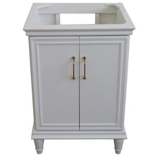 Load image into Gallery viewer, Bellaterra Home Vanity BellaTerra Home 24&quot; Single vanity in White finish- cabinet only 400800-24-WH