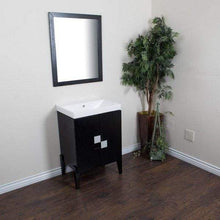 Load image into Gallery viewer, Bellaterra Home Vanity BellaTerra Home 25 in Single sink vanity-Wood-Black 804366-BL