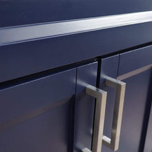 Load image into Gallery viewer, Bellaterra Home Vanity BellaTerra Home 25&quot; Single Sink Vanity in Blue Finish with Gray Granite and Round Sink 400700-25-BU-GYRD