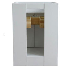 Load image into Gallery viewer, Bellaterra Home Vanity BellaTerra Home 25&quot; Single Sink Vanity in White Finish with White Quartz and Rectangle Sink 400700-25-WH-WER