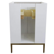 Load image into Gallery viewer, Bellaterra Home Vanity BellaTerra Home 25&quot; Single sink vanity in White finish with White quartz and rectangle sink 408001-25-WH-WER