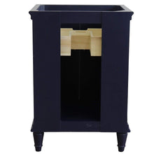 Load image into Gallery viewer, Bellaterra Home Vanity BellaTerra Home 25&quot; Single vanity in Blue finish with Gray granite and round sink 400800-25-BU-GYRD