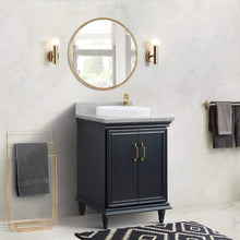 Load image into Gallery viewer, Gray Granite Round Sink Bathroom Vanities &amp; Cabinets
