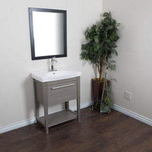 Load image into Gallery viewer, Bellaterra Home Vanity BellaTerra Home 27.5 in Single sink vanity-Wood-Gray 804353-GY