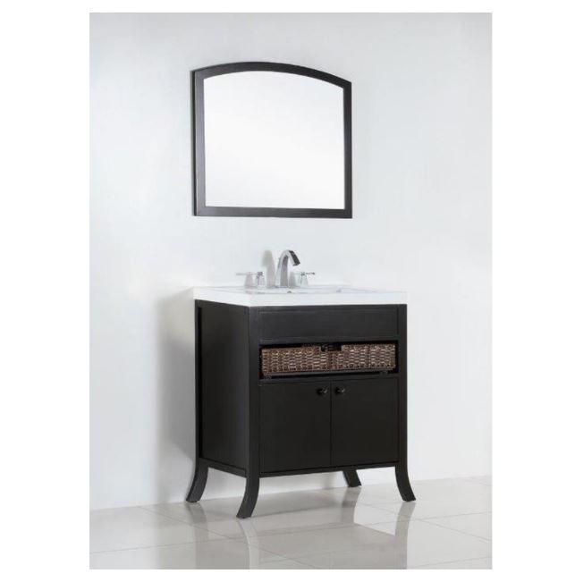 Bellaterra Home Vanity BellaTerra Home 30 in. Single sink vanity 500823A-30