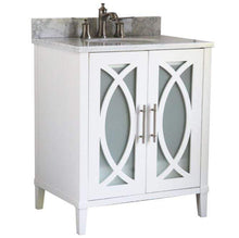 Load image into Gallery viewer, Bellaterra Home Vanity BellaTerra Home 30 in Single sink vanity-manufactured wood-white 9009-30-WH-WC