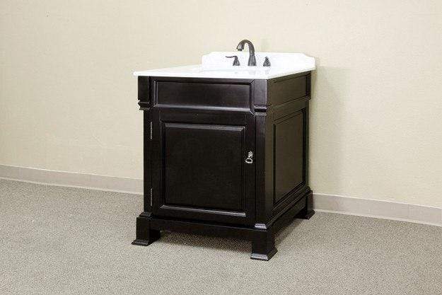 Bellaterra Home Vanity BellaTerra Home 30 in Single Sink Vanity-Wood-Espresso 205030-ES