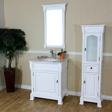 Load image into Gallery viewer, Bellaterra Home Vanity BellaTerra Home 30 in Single Sink Vanity-Wood-White 205030-WH