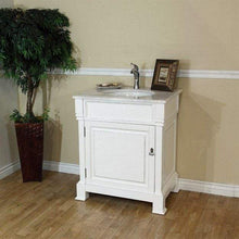 Load image into Gallery viewer, Bellaterra Home Vanity BellaTerra Home 30 in Single Sink Vanity-Wood-White 205030-WH