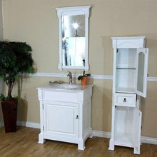 Load image into Gallery viewer, Bellaterra Home Vanity BellaTerra Home 30 in Single Sink Vanity-Wood-White 205030-WH