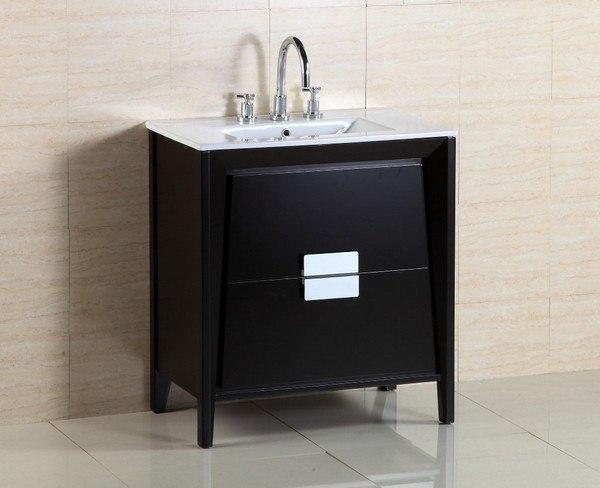 Bellaterra Home Vanity BellaTerra Home 30-inch Single Sink Vanity 500410-ES-WH-30