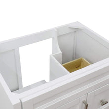 Load image into Gallery viewer, Bellaterra Home Vanity BellaTerra Home 30&quot; Single Sink Vanity in White Finish- Cabinet Only 400700-30-WH