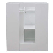 Load image into Gallery viewer, Bellaterra Home Vanity BellaTerra Home 30&quot; Single Sink Vanity in White Finish- Cabinet Only 400700-30-WH