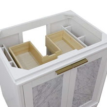 Load image into Gallery viewer, Bellaterra Home Vanity BellaTerra Home 30&quot; Single sink vanity in White finish - cabinet only 400990-30-WH