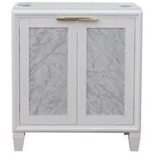 Load image into Gallery viewer, Bellaterra Home Vanity BellaTerra Home 30&quot; Single sink vanity in White finish - cabinet only 400990-30-WH