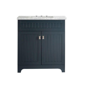 Bellaterra Home Vanity BellaTerra Home 30" Single Vanity-Dark Gray- Cabinet Only 77615-DG