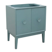 Load image into Gallery viewer, Bellaterra Home Vanity BellaTerra Home 30&quot; Single vanity in Aqua Blue finish - cabinet only 400400-AB