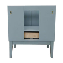 Load image into Gallery viewer, Bellaterra Home Vanity BellaTerra Home 30&quot; Single vanity in Aqua Blue finish - cabinet only 400400-AB