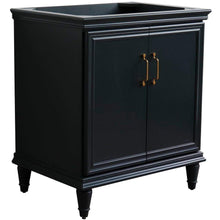 Load image into Gallery viewer, Bellaterra Home Vanity BellaTerra Home 30&quot; Single vanity in Dark Gray finish- Cabinet only 400800-30-DG